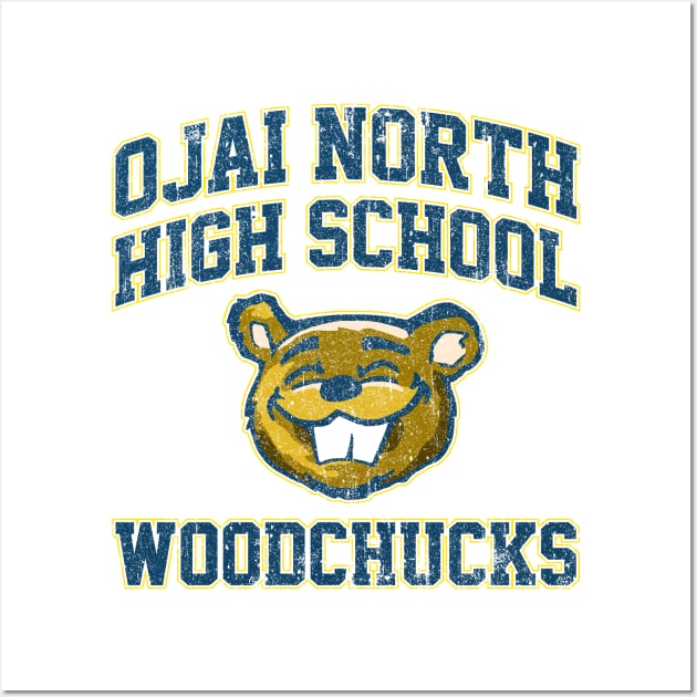 Ojai North High School Woodchucks (Variant) Wall Art by huckblade